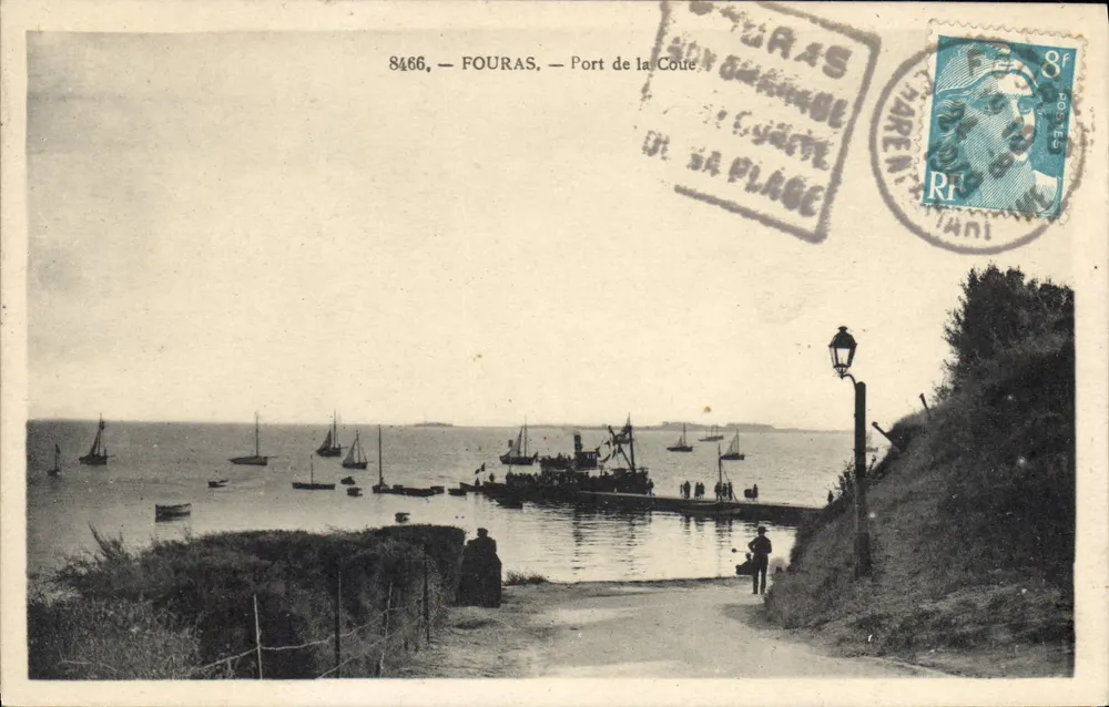 Fouras — Porto da Coue — editor anônimo, n° 8466 - Frente