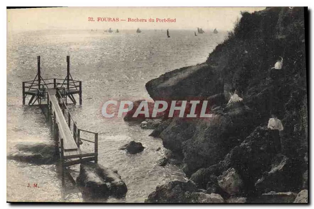 Fouras — Rochers du Port-Sud — J. M. - Voorkant