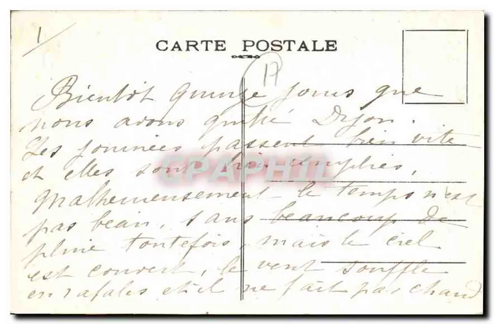 Fouras — Les deux Chênes du Port Nord — éditeur anonyme, n° 824 - Verso