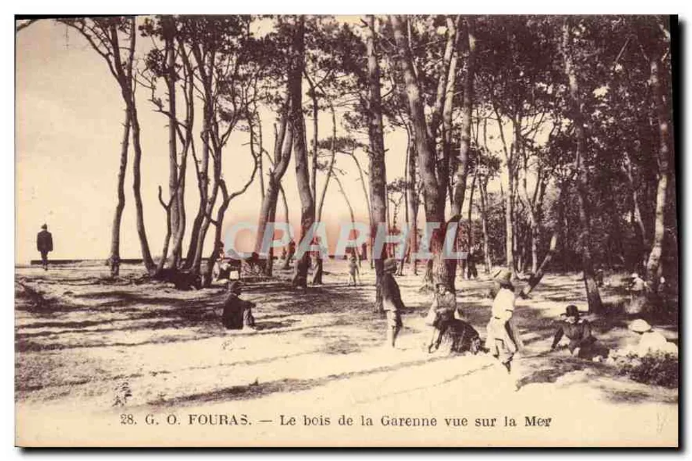 Der Garenne Wald mit Blick aufs Meer — G. O. FOURAS — n°28 - Vorderseite