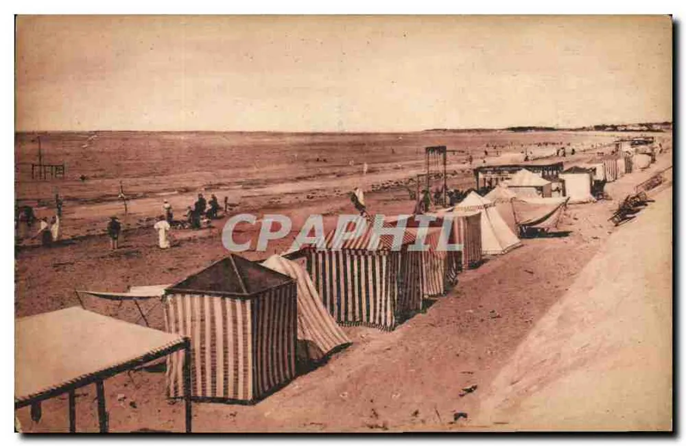 ChâtelailloN — A Praia com Maré Baixa — R. Bergevin, editor, n°290 - Frente