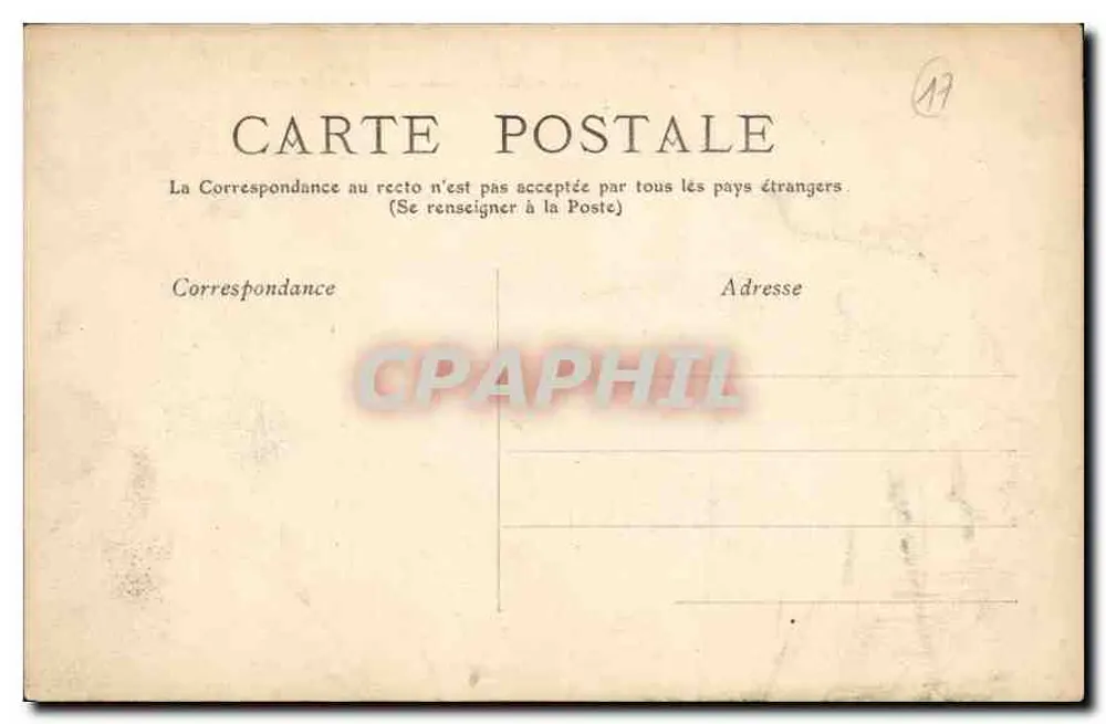 Châtelailloon - O Parque — ponte metálica com homem — editor não identificado, n° 139 - Verso