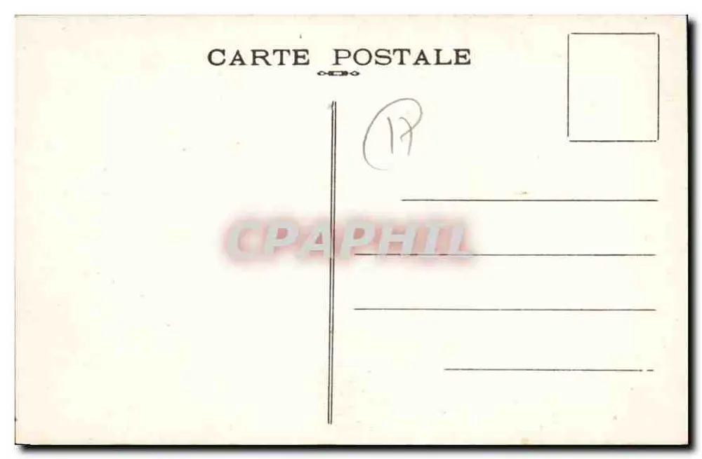 Châtelailhon-Plage — La Falaise des Boucholeurs un jour de tempête — n° 9022 - Verso