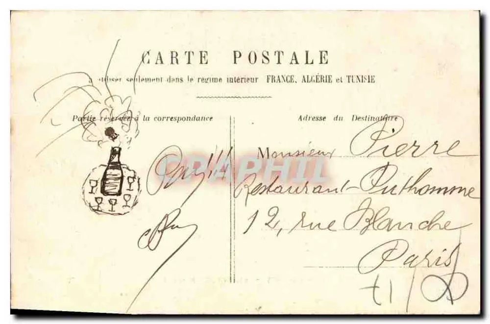 Royan-les-Bains — Os Banhos de Foncillon — H. L. - Verso