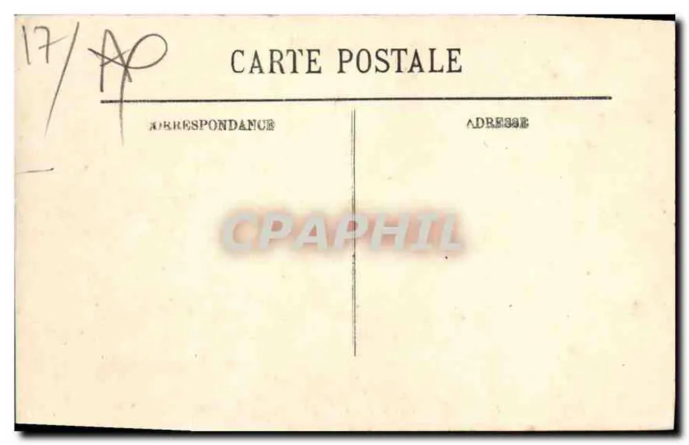 Royan — A Chegada do Navio de Bordeaux — LL. n°50 - Verso