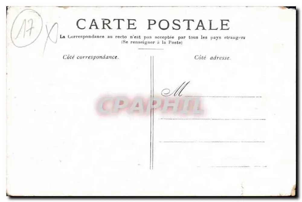 Boyan — Arrivée du Bateau de Bordeaux — éditeur anonyme - Verso