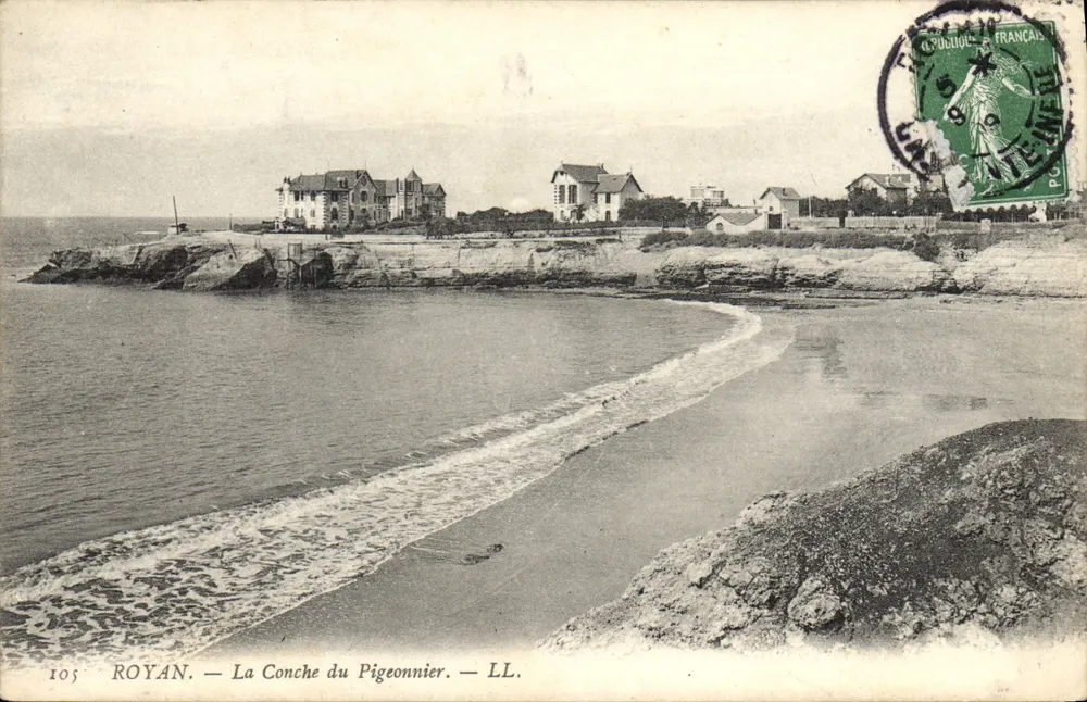 Royan — A Concha do Pigeonnier — LL. — n°105 - Frente