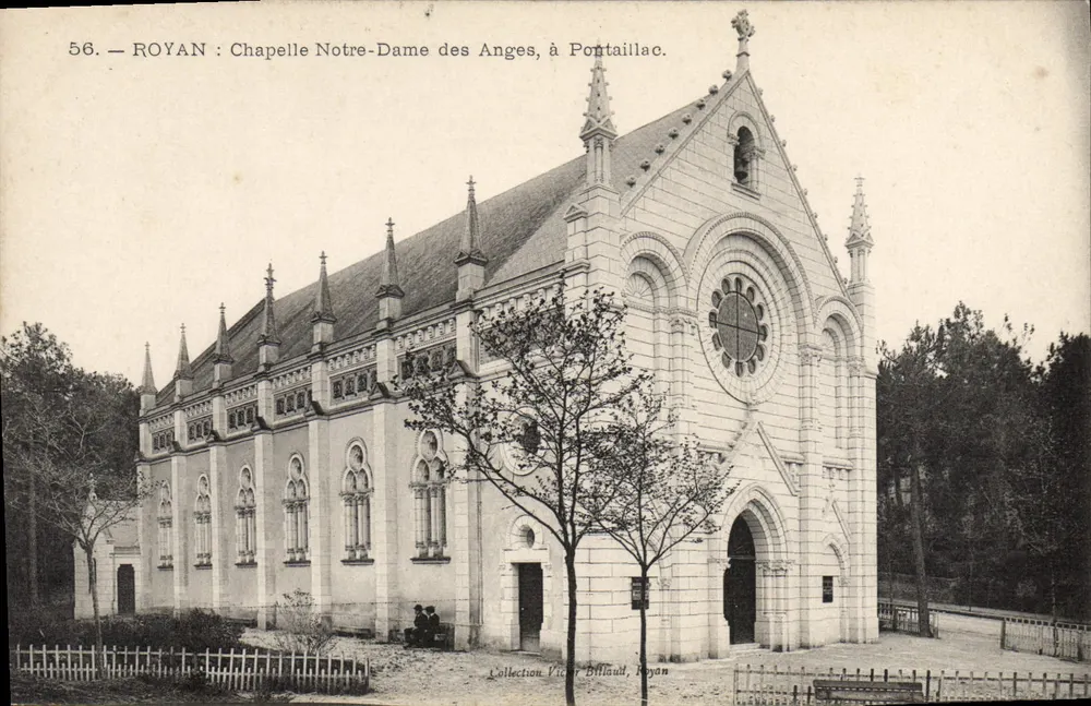 ROYAN : Kapelle Notre-Dame des Anges in Pontaillac — Sammlung Victor Billaud, Royan - Vorderseite