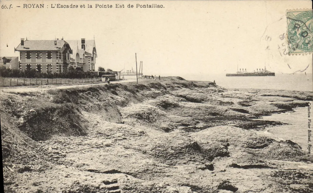 Royan : A Esquadra e a Ponta Leste de Pontaillac — Coleção Victor Billaud, Royan - Frente