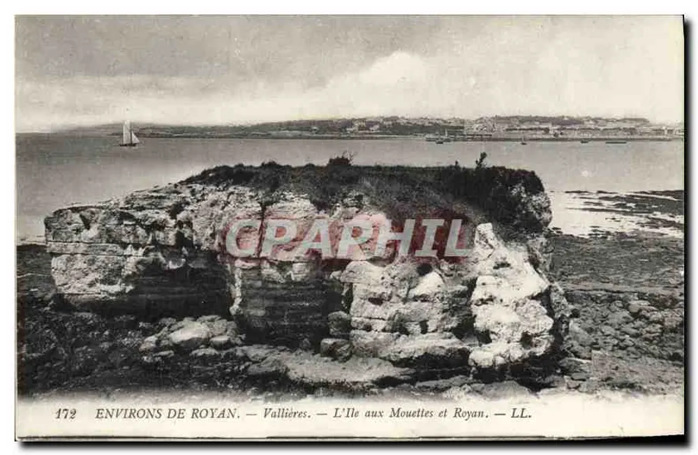 Um Royan — Vallières — L'Île aux Mouettes und Royan — LL. - Vorderseite