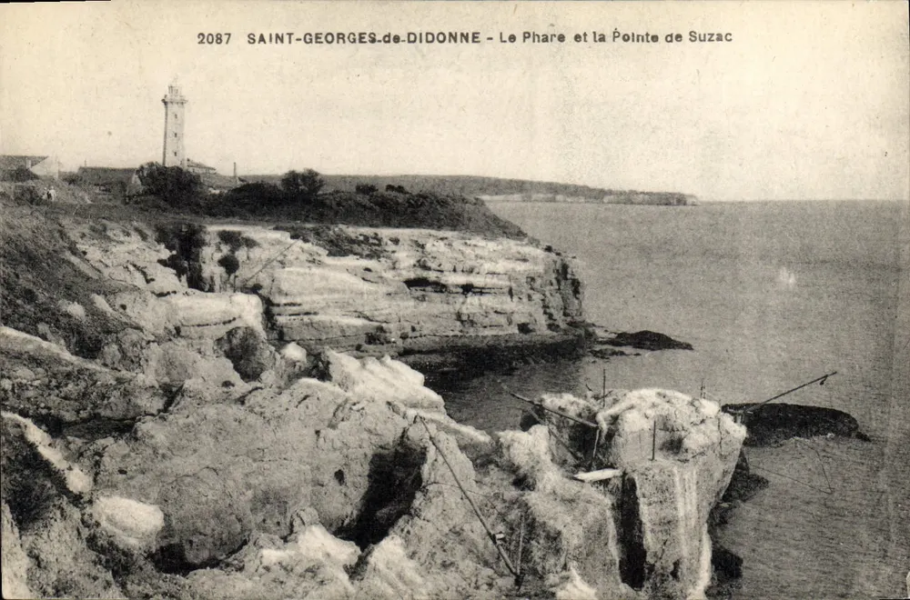Saint-Georges-de-Diddonne — Der Leuchtturm und die Pointe de Suzac — Verlag: Cliché Le Guiaire de Soujon - Vorderseite