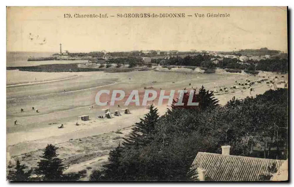 St-Georges-de-Diddonne — Vista Geral — F. Braun, fot. edit. (Charente-Inf.) - Frente
