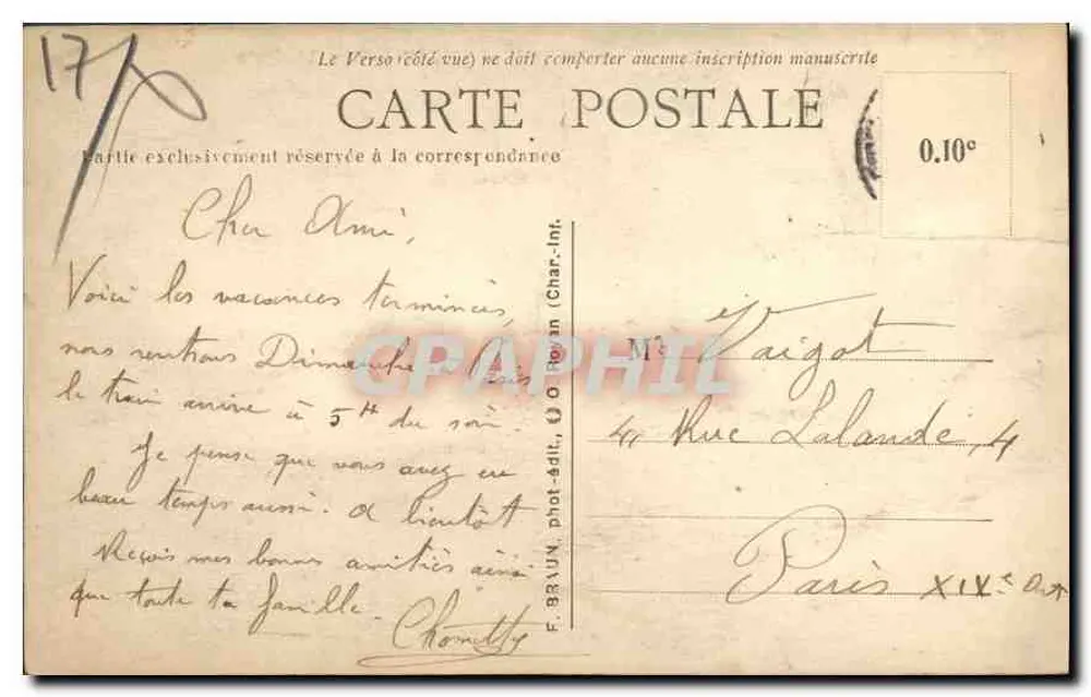 St-Georges-de-Diddonne — Vista Geral — F. Braun, fot. edit. (Charente-Inf.) - Verso