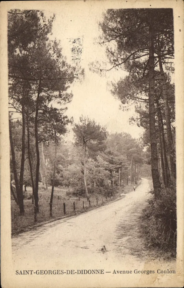 SAINT-GEORGES-DE-DIDONNE — Avenue Georges Coulon — Photo Mathieu - Vorderseite