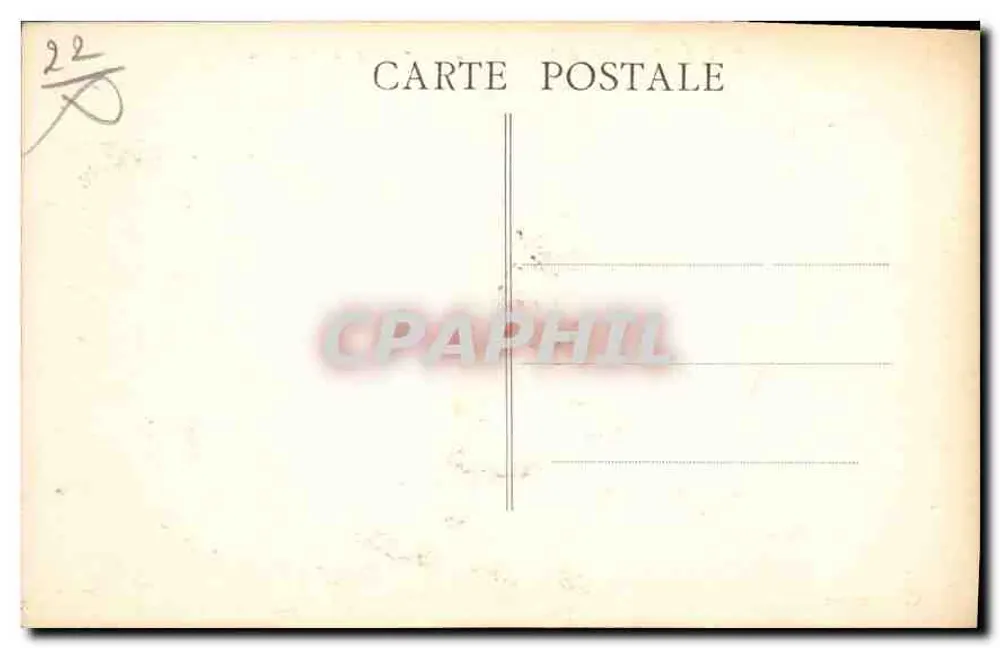 Trébeurden (C.-du-N.) — Un angolo della Plage de Postermer — Coll. Le Pape - Verso