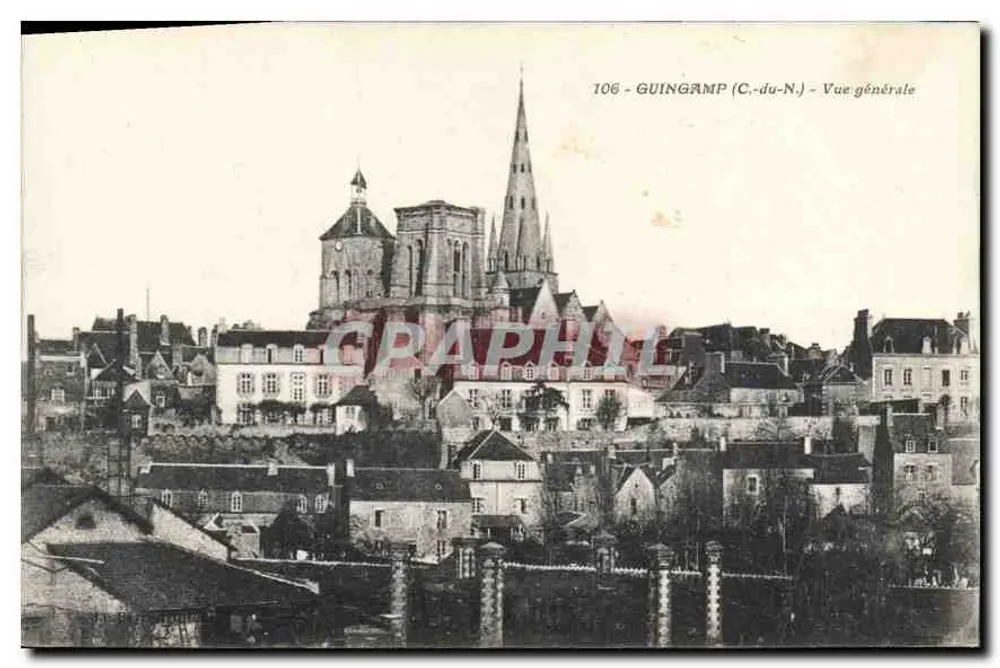 Guingamp (C.-du-N.) — Vista geral — C. du N. (editor) n° 106 - Frente