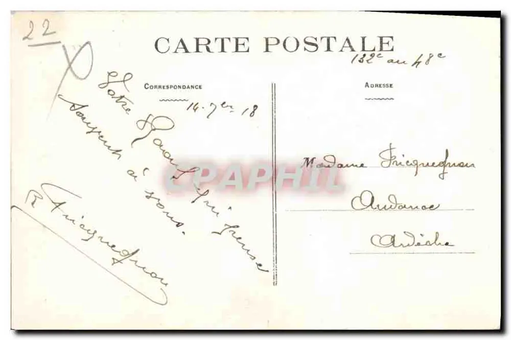 Guingamp (C.-du-N.) — Vista geral — C. du N. (editor) n° 106 - Verso