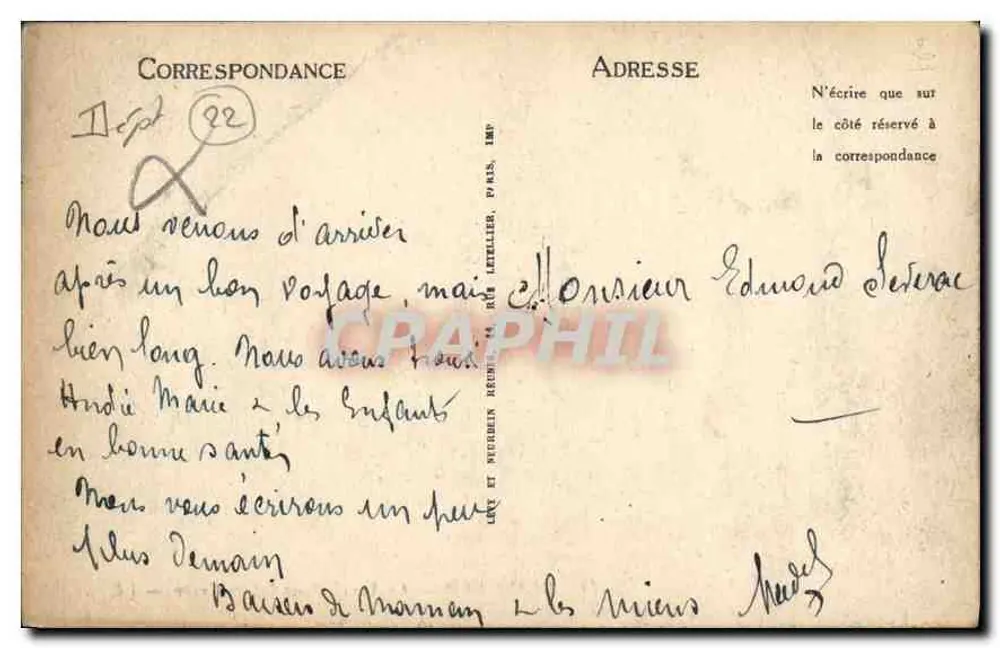 Guingamp — Der alte Pont Sainte-Croix — LL - Rückseite