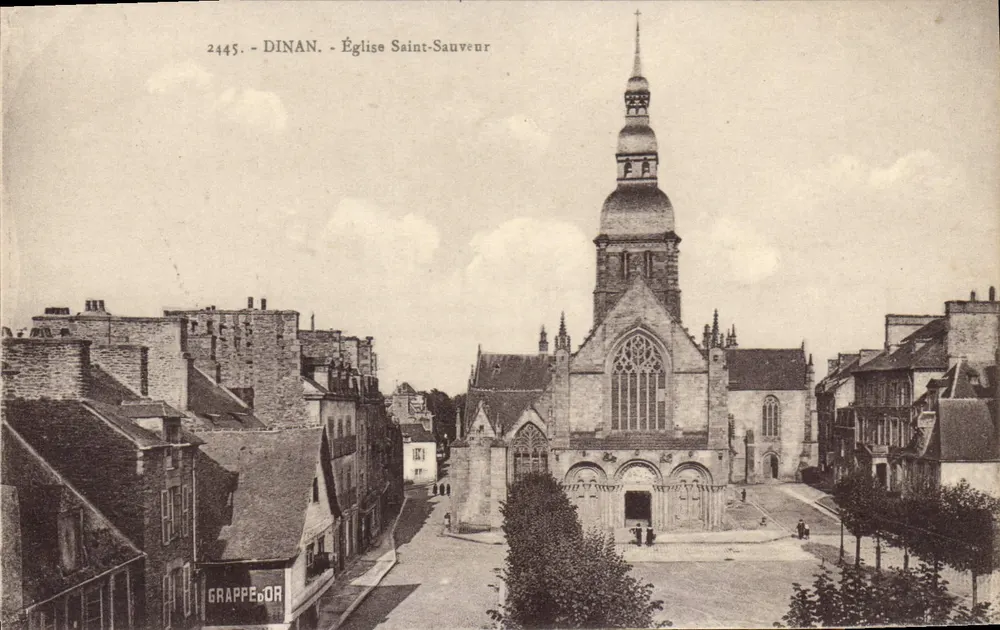 Dinan - Igreja de São Salvador — Grappe d'Or, n° 2445 - Frente