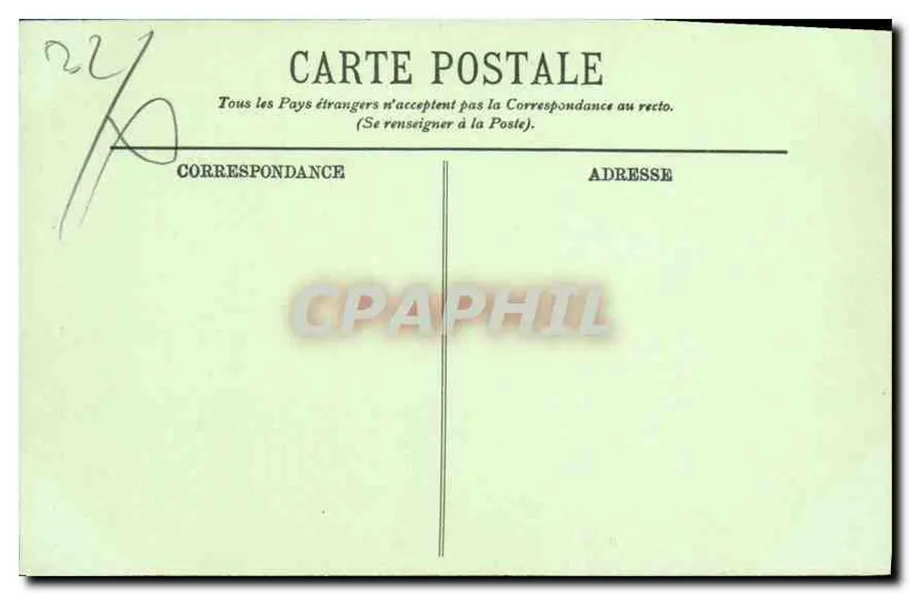 Dinan — A Porta do Jerzual — LL. - Verso