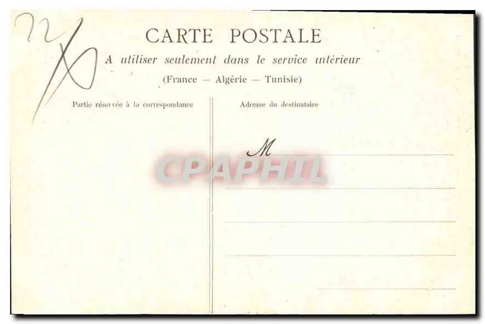 Dinan - Porta São Luís — Coleção H. L. M., n° 231 - Verso