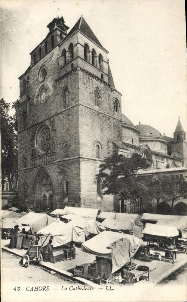 Cahors — A Catedral — LL - Frente