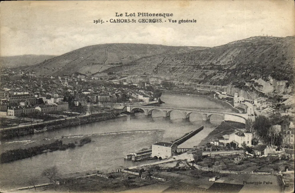 Cahors-St Georges — Vista geral — Fototipia Palta - Frente