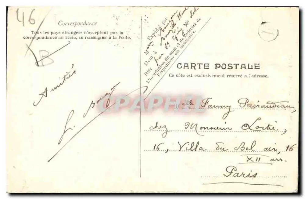 Cahors — A Catedral — Cliché Molinié — Victor Priolau, Editor - Verso