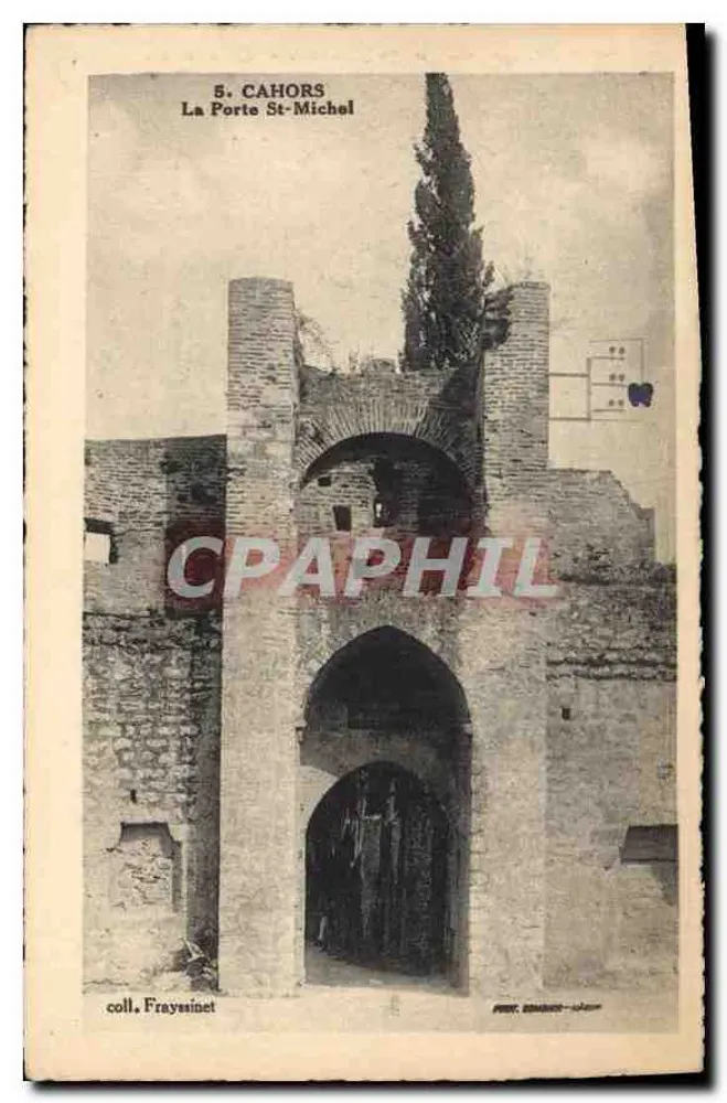 Cahors — La Porte Saint-Michel — coll. Fraysinet - Voorkant