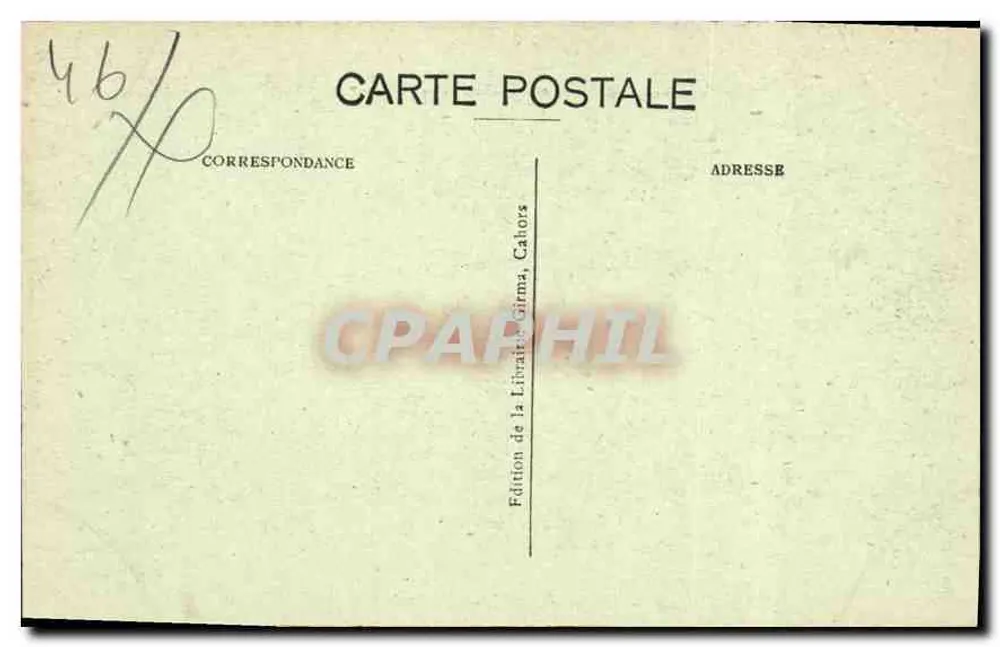 Cahors — O Claustro da Catedral — Le Lot Illustré — 1347 - Verso
