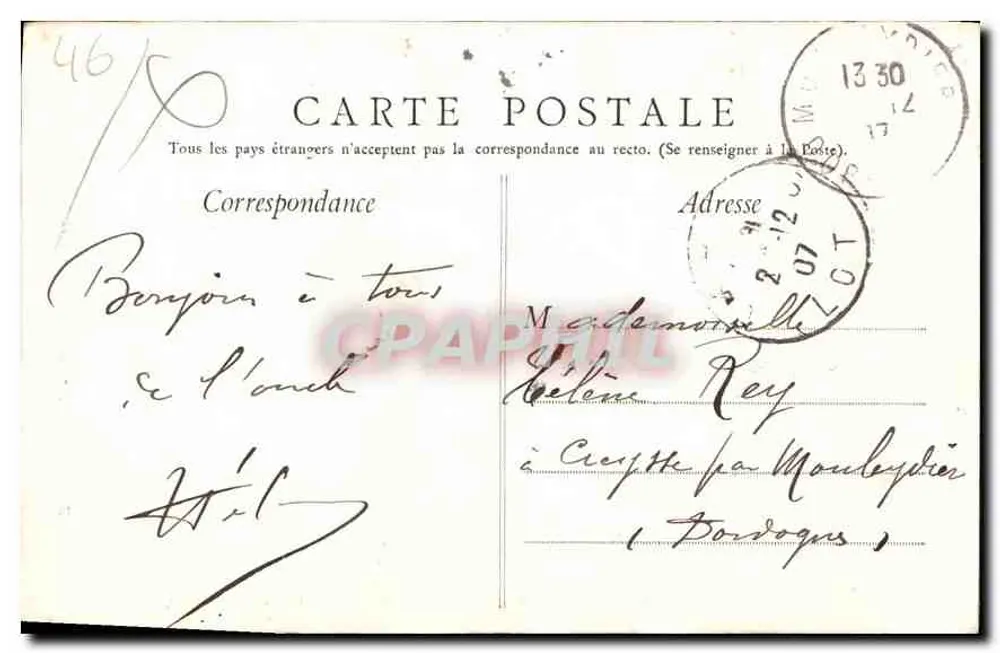 Cahors — O Portal de Diane — Victor Priolau, edição n°10 - Verso