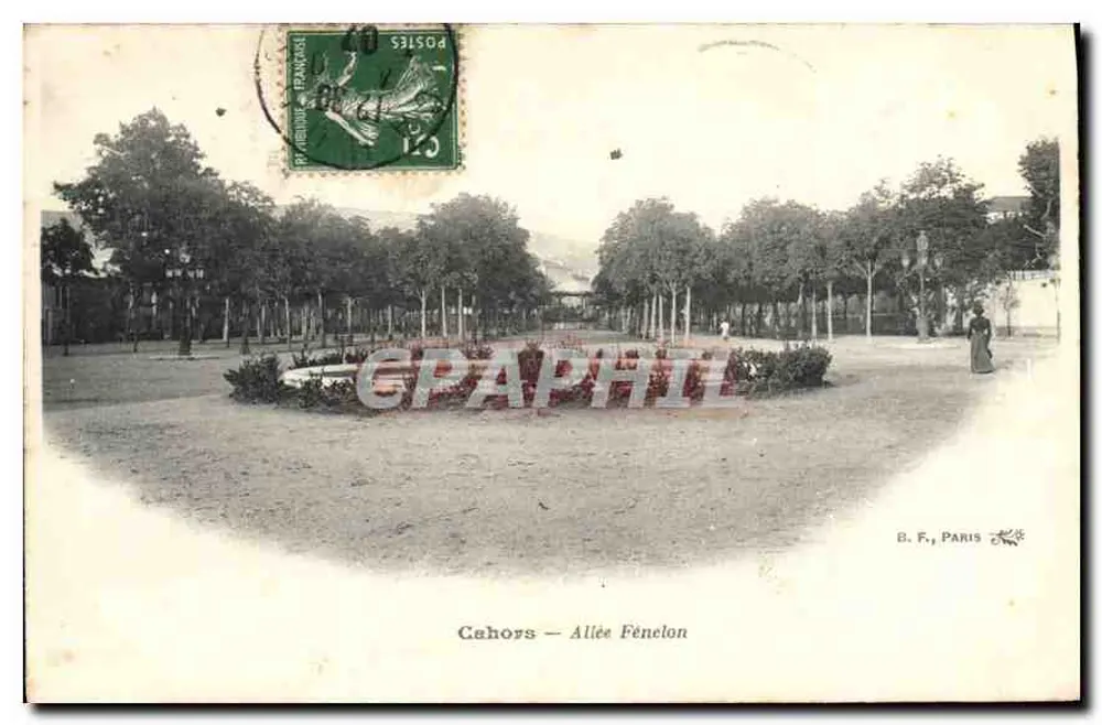 Cahors — Avenida Fénélon — B. F., Paris - Frente