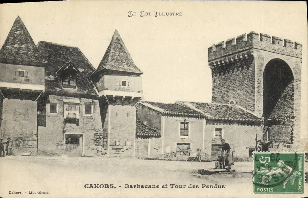 Cahors - Barbacane en Galgenvoorde — Le Lot Illustré, Lib. Girma - Voorkant