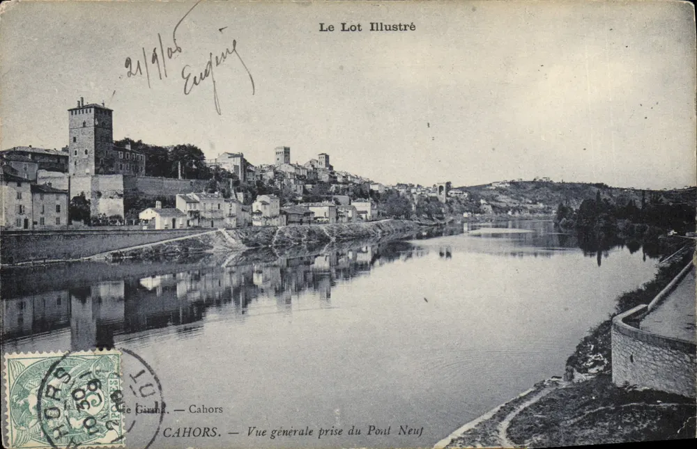 Cahors — Allgemeiner Blick vom Pont Neuf — Le Lot Illustré - Vorderseite