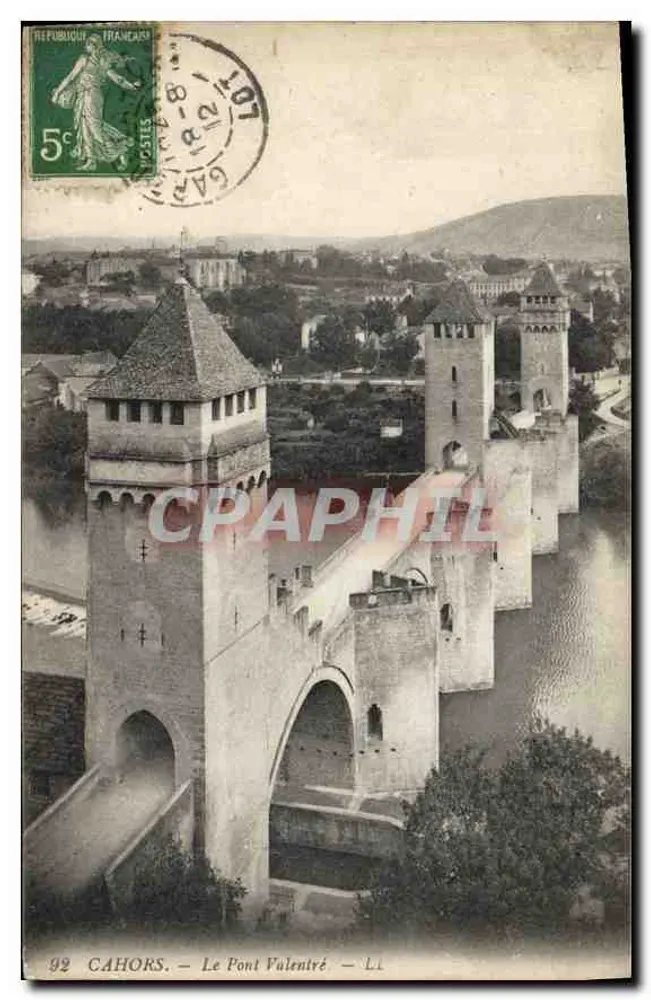 Cahors — O Ponte Valentré — LL - Frente