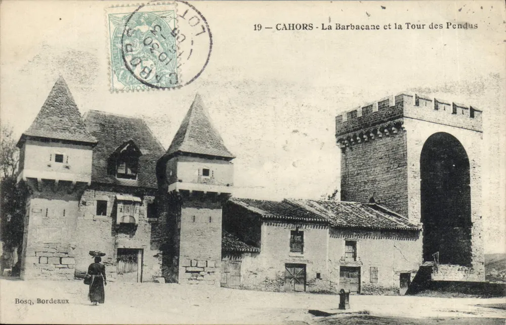 Cahors - La Barbacane und die Tour des Pendus — Bosq, Bordeaux, n°19 - Vorderseite
