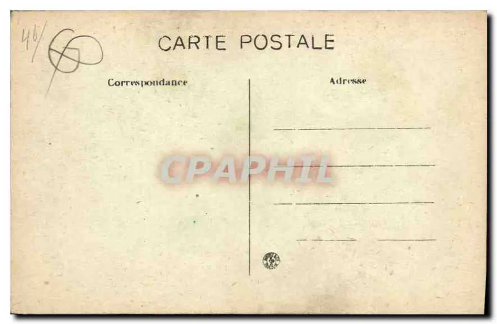 Cahors — Die Barbacane und die Turm der Hängenden (14. Jahrhundert) - Rückseite