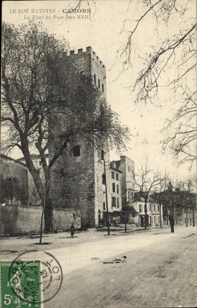 Cahors — Die Turm des Papstes Johannes XXII — Ausgabe der Buchhandlung Girma, Cahors - Vorderseite
