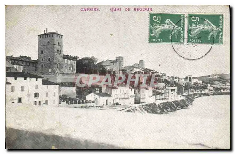 Cahors — Quai de Regour — Editor não visível, número de série não legível - Frente