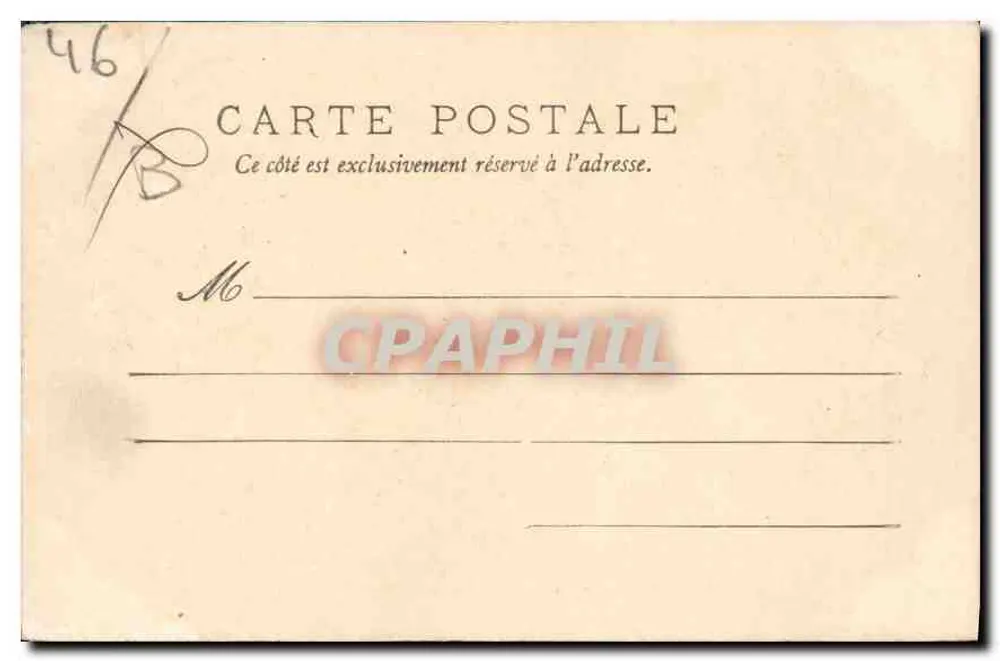 Allées Fénelon — Praça — A. Pignères, editor — Cahors - Verso