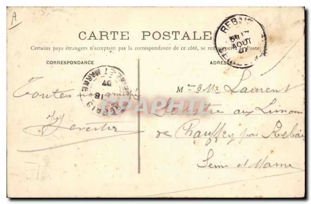 Mont-Saint-Michel — Lado Sul — A l’Hermine - Verso