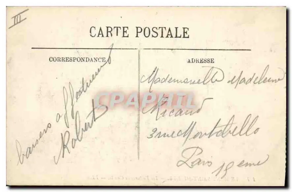 Mont Saint-Michel — Les Voitures de Genêts — LL. n° 157 - Rückseite