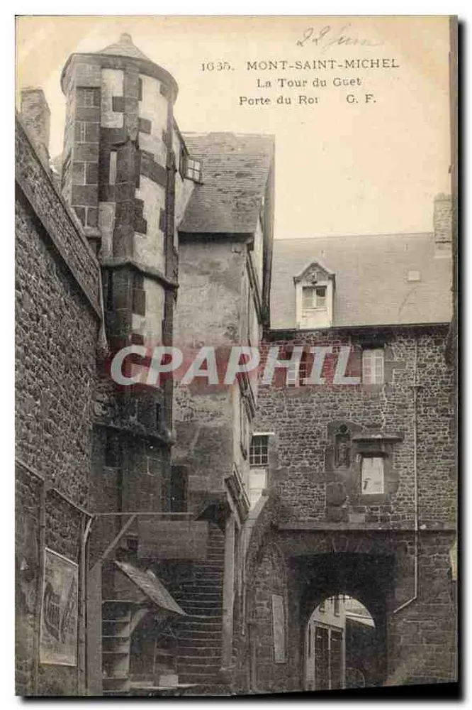 Mont-Saint-Michel — Die Wachtturm und das Königstor — G. F. n° 1635 - Vorderseite
