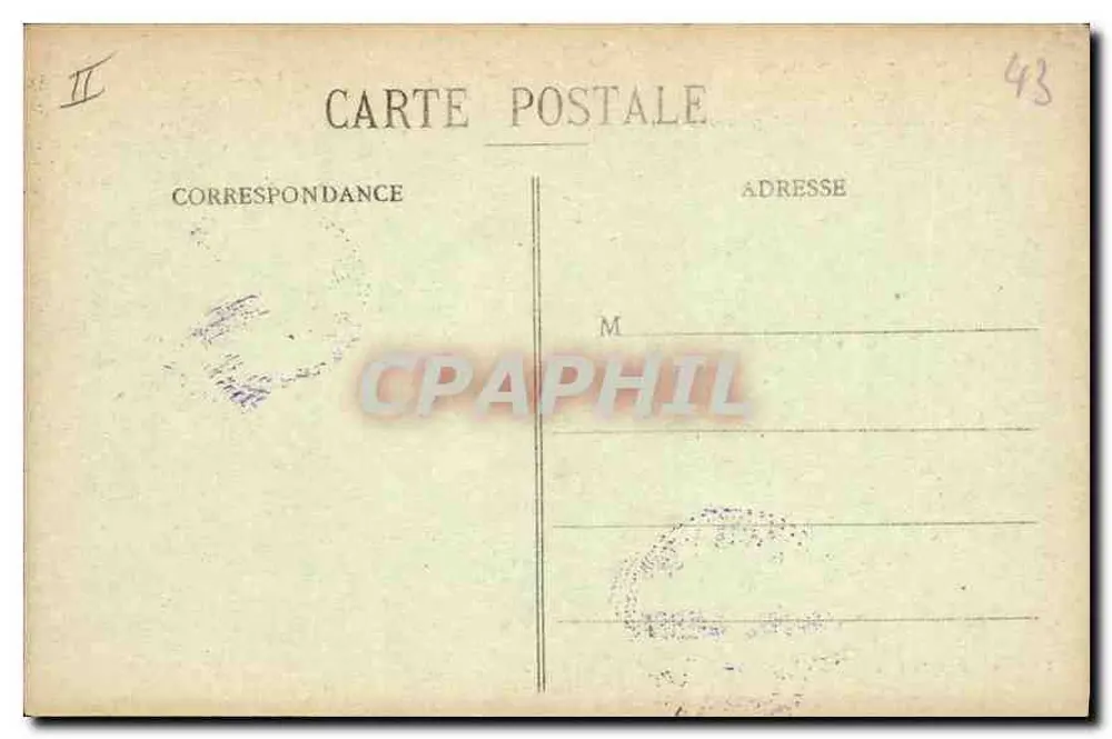 Mont-Saint-Michel — Allgemeiner Blick und Genets-Kutsche — Sonderausgabe in der Abtei - Rückseite