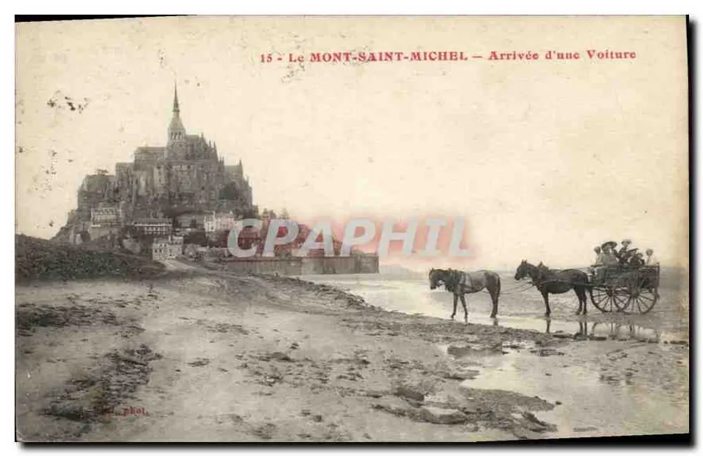 O MONT-SAINT-MICHEL — Chegada de um Carro — Edição LB - Frente