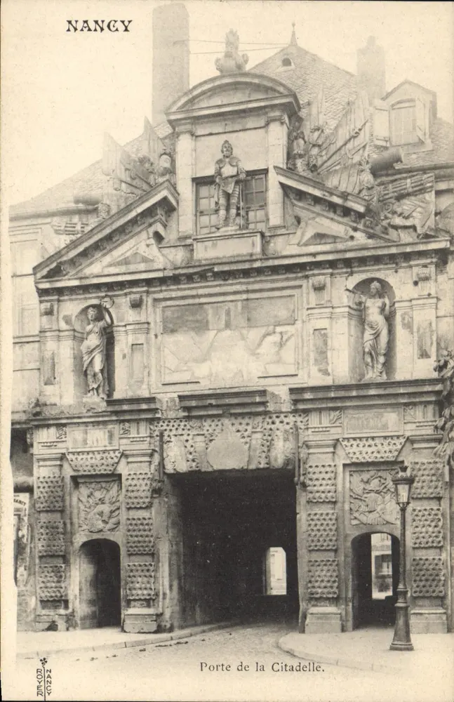 Nancy — Porta da Cidadela — editor DIM-VOZ n° 224 - Frente