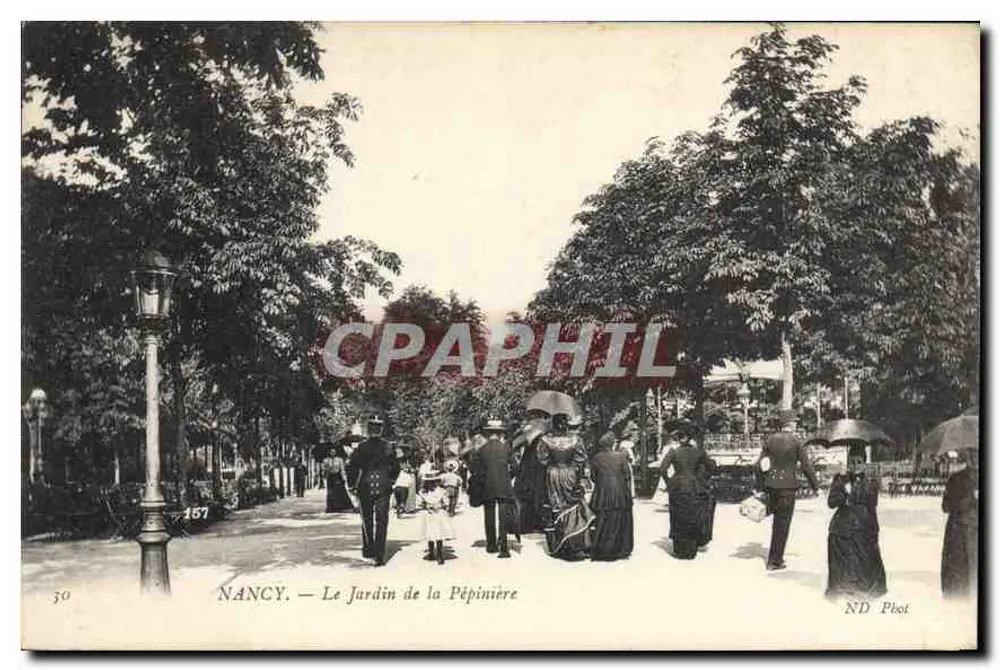 NANCY — O Jardim da Pépinière — ND Phot - Frente