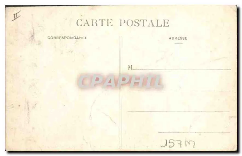 NANCY — Landremont-Kaserne (37. Infanterieregiment) — unbekannter Verlag, Seriennummer 80 - Rückseite