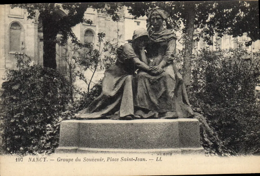 NANCY — Groupe du Souvenir, Place Saint-Jean — LL - Vorderseite