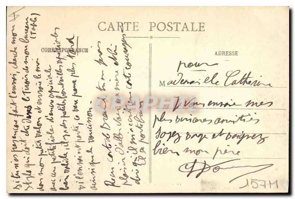 NANCY - Palácio da Academia — Maison des Magasins Réunis editor, Nancy, n°66 - Verso